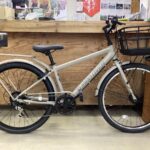 塩野自転車　ターボオーバー　26インチ　部活向けカゴ付きクロスバイク！